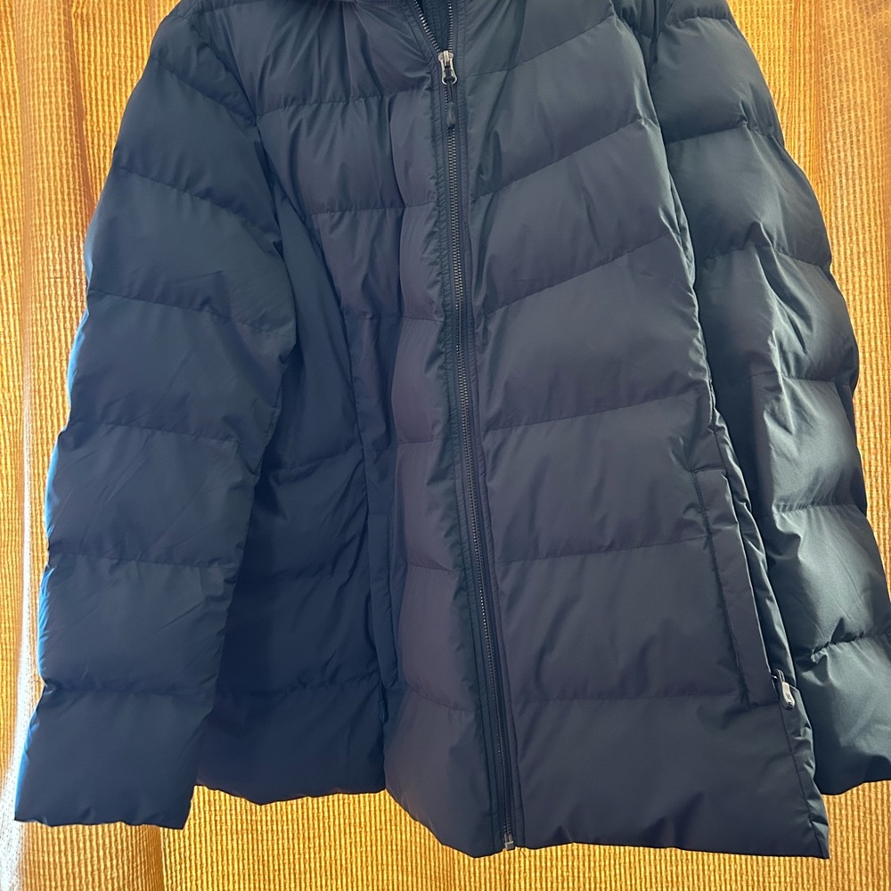 Teal Blue Puffer Jacket